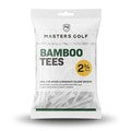 Bamboo White Tees  "2 3/4" Inch