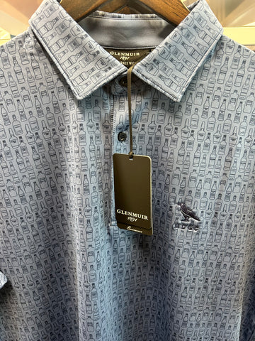 Glenmuir Whiskey Raven Crested Polo Shirt