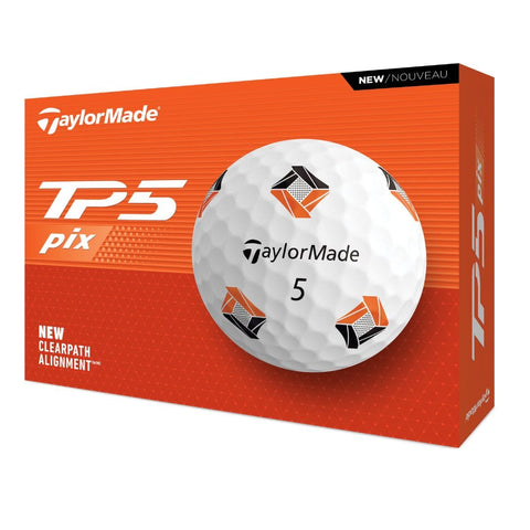 TaylorMade TP5 Pix Golf Balls 2024 (1 Doz)