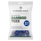 Bamboo Graduated blue Tees 1 1/2"
