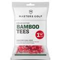 Bamboo Graduated Red Tees 1 1/4"