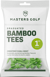 Bamboo Graduated Tees Lime 1in